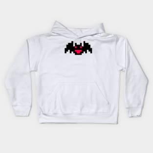 Happy Pixel Bat Tunic Kids Hoodie